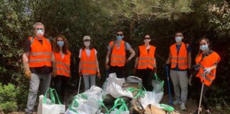 Recullen més de 300 kg de residus al Parc de la Creueta pel Let’s Clean Europe