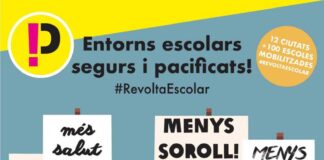 Quatre centres escolars de Mollet s’uneixen a la Revolta Escolar i tallaran carrers per reclamar entorns segurs i pacificats