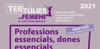 Tertúlia en Femení: «Professions essencials, dones essencials»