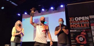 José Castillo guanya l’XI Open Catalunya Billar Americà de Mollet