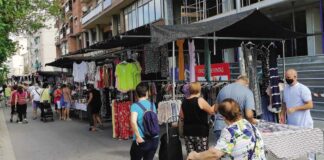 El mercat setmanal de Mollet recupera la seva ubicació d’abans de l’epidèmia