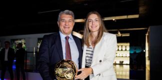 La Pilota d’Or d’Alexia Putellas es pot veure ja al Museu del Barça