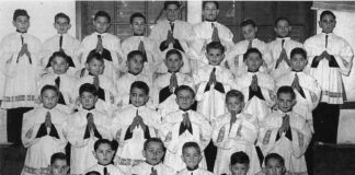 Els nens de l’escolania de Sant Vicenç