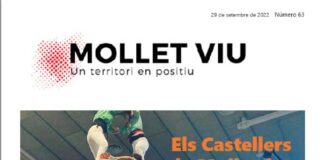Els Castellers de Mollet fan història