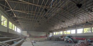 Comencen les obres de reforma integral del Pavelló Municipal d’Esports Riera Seca