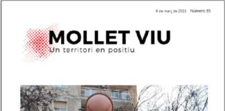 Les dones de Mollet omplen els carrers el 8M