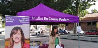 Mollet en Comú Podem organitza l’acte central de campanya amb David Cid i Conchi Abellán