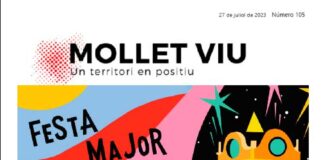 Especial amb tota l’agenda de la Festa Major de Mollet