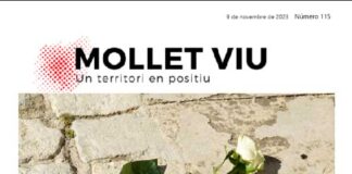 Sentit homenatge als cinc molletans morts als camps nazis