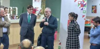 El primer secretari del PSC Salvador Illa participa en un homenatge de reconeixement a Josep Monràs