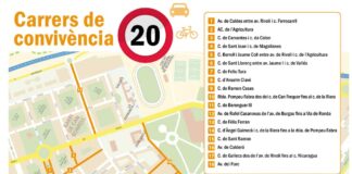 L’Ajuntament delimita els carrers on podran conviure els vehicles i les bicicletes