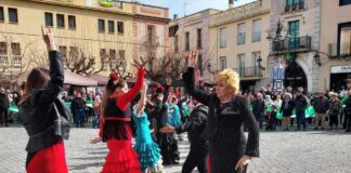 Centenars de persones celebren a Mollet el Dia d’Andalusia