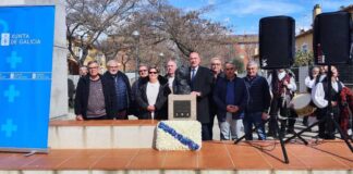 La Irmandade A Nosa Galiza de Mollet va dur a terme l’ofrena a Rosalía de Castro