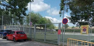Comencen les obres del nou accés i una nova tanca al Camp Municipal de Futbol Juan Bocanegra