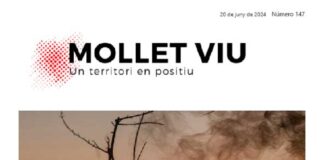 Tot preparat per la revetlla de Sant Joan