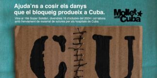 Mollet amb Cuba celebrarà el seu 16è Sopar Solidari al Mercat Vell de Mollet