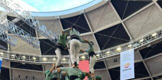 Els Castellers de Mollet participen al Concurs de Castells 2024 a Tarragona
