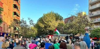 Mollet es manifiesta al carrer i a les institucions en favor del Poble Palestí