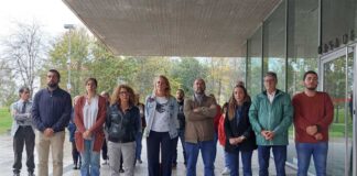 Minut de silenci a Mollet en solidaritat amb les víctimes de la DANA que ha afectat València, Castella la Manxa i Andalusia