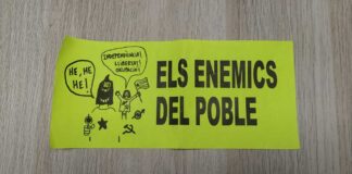 Junts demana que s’investigui una penjada d’enganxines contra la seva seu