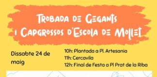La Colla Gegantera de Mollet impulsa la Trobada de Gegants d’escoles 2025