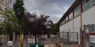 Comencen les obres de reparació de les voreres de l’Avinguda Caldes