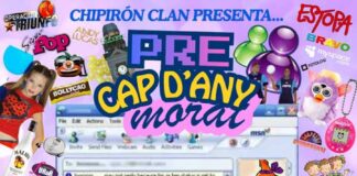 L’Eskamot Chipirón de la Colla Morada proposa un viatge en el temps als anys 2000 per acomiadar l’any al Mercat Vell