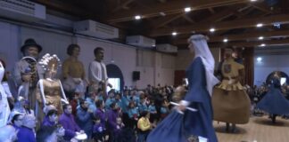 La pluja obliga a suspendre alguns actes de la Festa Major de Sant Vicenç i trasllada la trobada gegantera al Mercat Vell