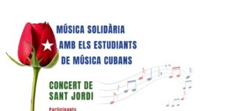 Mollet celebra un concert de Sant Jordi solidari en suport als estudiants de música cubans