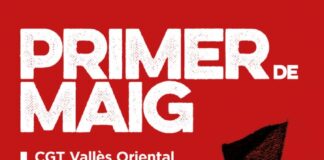 La CGT del Vallès Oriental tornarà a celebrar el Primer de Maig amb una manifestació a Mollet