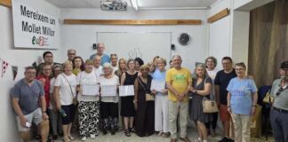 Homenatge a diverses entitats i una artista de la Plataforma en Defensa de la Sanitat Pública