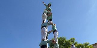 Els Castellers de Mollet no assoleixen el 7 de 7 al Concurs de Castells de Torredembarra
